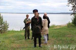 Торжественная церемония закладки Камня Памяти у деревни Каськово