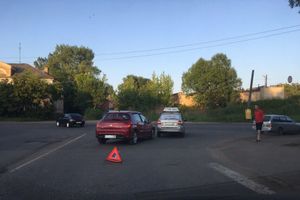 ДТП возле великолукского автовокзала (ФОТО)