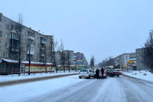 В Великих Луках произошло ДТП (ФОТО)