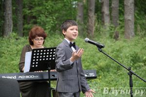 Торжественная церемония закладки Камня Памяти у деревни Каськово