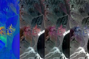 Геологическое исследование холмов Капрайт Хиллс в Неваде, 19 сентября