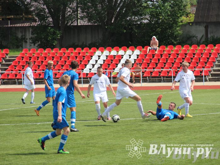 Футбольный матч в рамках Чемпионата Псковской области