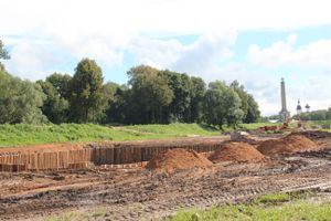 Совсем скоро великолучане смогут гулять по деревянным дорожкам Крепости (ФОТО)