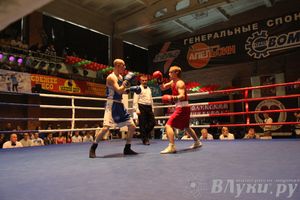 В Великих Луках состоялась матчевая встреча по боксу