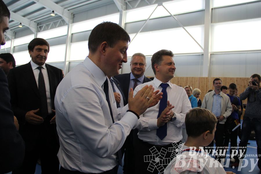 Открытие спортивно-оздоровительного комплекса «Стрелец» (фото)