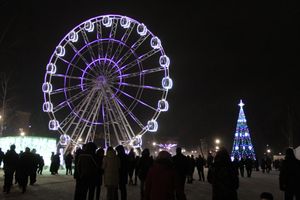 Новогодний салют прогремел Великих Луках (ФОТО)