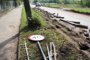 Улицу Дьяконова расширяют (ФОТО)