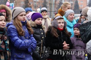 Гуляния широкой великолукской Масленицы