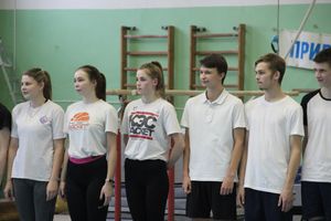 В Великих Луках проходят соревнования по гимнастике (ФОТО)