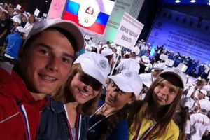 Великолучане приняли участие в открытии первого Всероссийского Фестиваля Комплекса ГТО в Белгороде (фото)