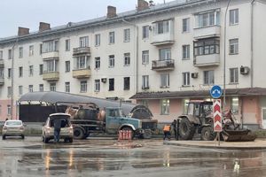 В Великих Луках затопило подземный переход