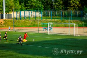 Матчи по футболу в рамках Первенства России проходят в Великих Луках (фото)