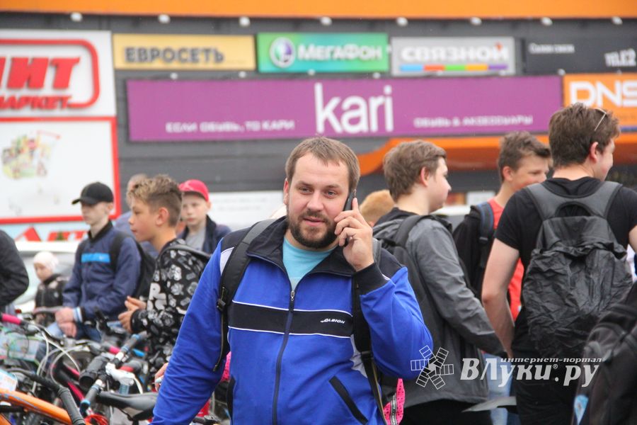 Зигзаг здоровья выполнили великолукские велосипедисты (ФОТО)