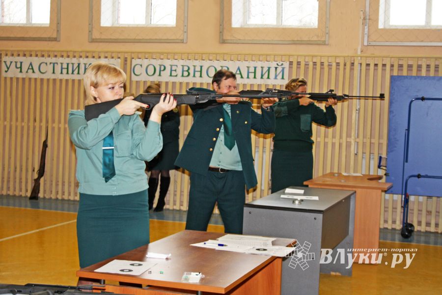 Себежская таможня: прошли соревнования по стрельбе из пневматической винтовки (фото)