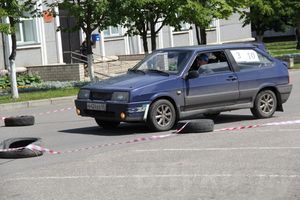 В Невеле состоялся финал по автоспринтслалому