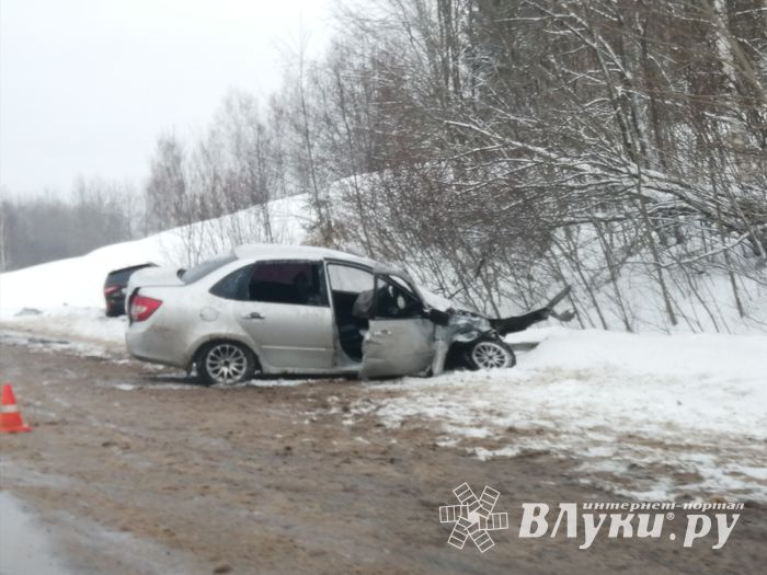 В Великолукском районе произошло ДТП (ФОТО)