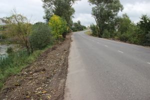 На Новосокольнической расширили и очистили обочину (ФОТО)