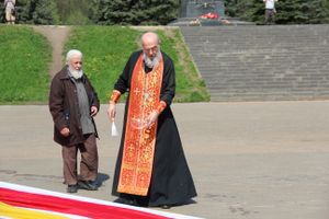 Шар, посвященный 850-летию города, поднялся над Великими Луками (ФОТО)