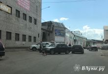 Фотофакт: ДТП на Первомайской в Великих Луках