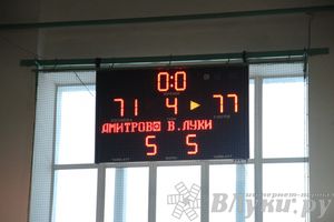 Баскетболисты Великих Лук сыграли со сборной Дмитрова