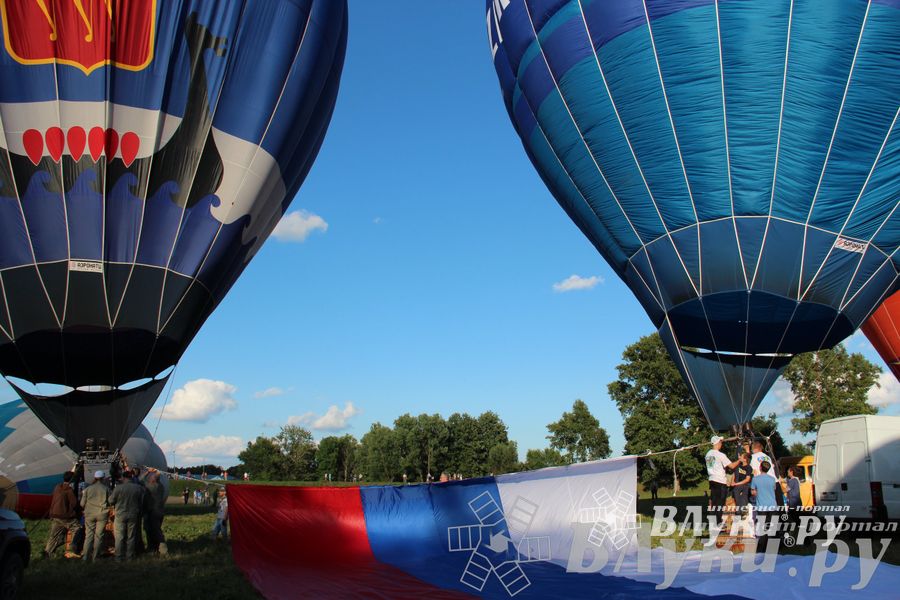 Воздухоплавание: полет 12 июня, вечер