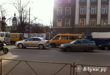 Напротив здания городской Администрации произошло ДТП (ФОТО)