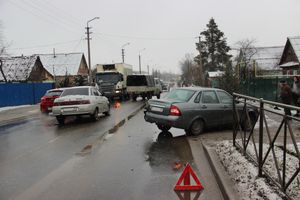 ДТП на улице Третьей Ударной Армии (ФОТО)