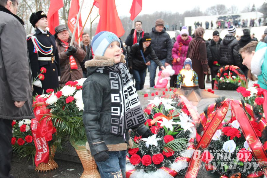 Празднование 72-й годовщины со Дня освобождения города от немецко-фашистских захватчиков (фото)