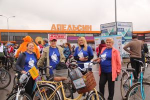 Зигзаг здоровья выполнили великолукские велосипедисты (ФОТО)