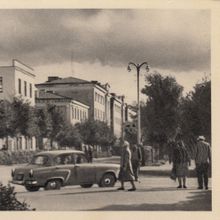 Улица Некрасова. 1966 год.
