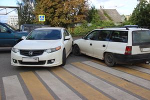 Три автомобиля столкнулись возле «Реостата» (ФОТО)