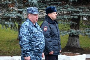 Псковские полицейские отправились на Северный Кавказ (ФОТО)