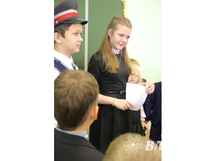 Первоклассников школы №13 посвятили в пешеходы (ФОТО)