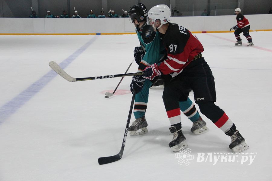 В Великих Луках прошли хоккейные матчи (ФОТО)