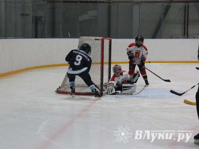 Товарищескике хоккейные игры между детскими командами прошли в Великих Луках (ФОТО)