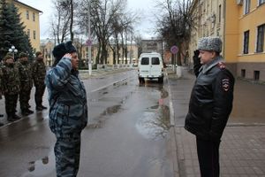 ​Псковские омоновцы вернулись из командировки на Северный Кавказ (фото)