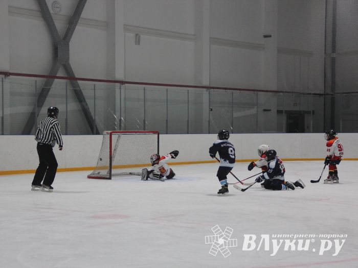 Товарищескике хоккейные игры между детскими командами прошли в Великих Луках (ФОТО)