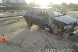 ДТП: машина — столб