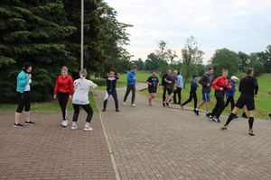 Великолучане провели зарядку с чемпионом (ФОТО)