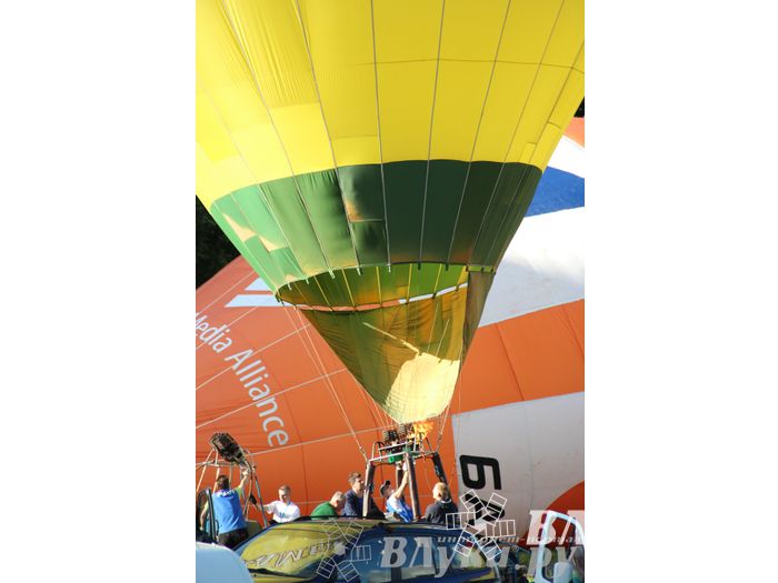 Воздухоплавание: полет 12 июня, вечер