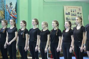 В Великих Луках проходят соревнования по гимнастике (ФОТО)