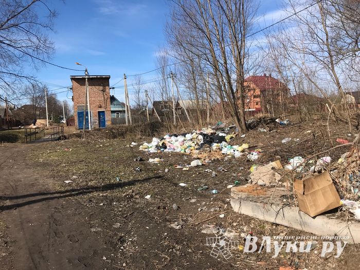 На набережной Лазавицкой угрожающе растёт помойка (ФОТО)