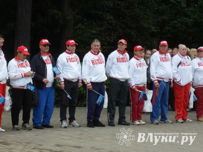 Великие Луки встретили олимпийских чемпионов (ФОТО)
