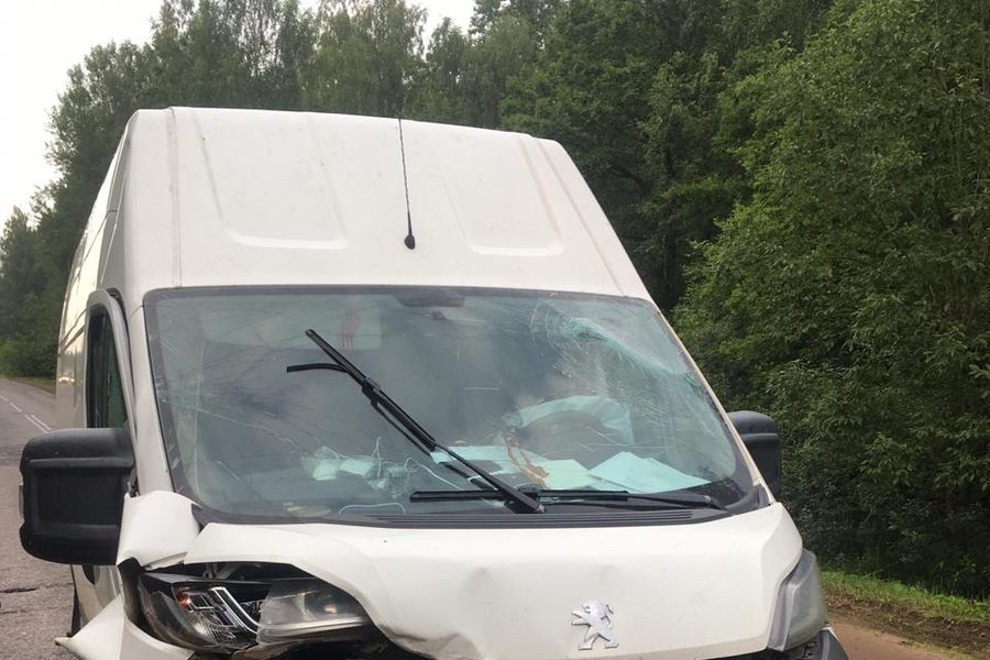 ДТП с пострадавшим в Великолукском районе (ФОТО)