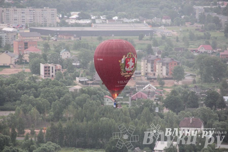 Открытие 18-й Международной встречи воздухоплавателей в Великих Луках