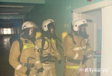 Пожарные тушили возгорание в одной из палат терапевтического отделения Пыталовской районной больницы (фото)