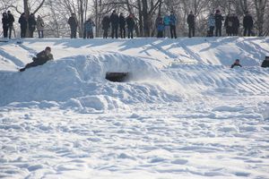 В Великих Луках реконструировали подвиг Александра Матросова (12+)(ФОТО)