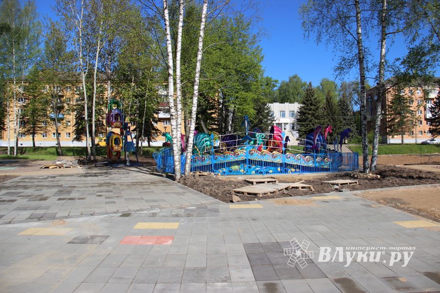 В парке культуры появляются новые аттракционы (ФОТО)