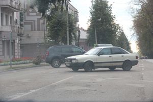 ДТП на перекрёстке Пушкина/Либкнехта (ФОТО)