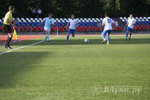 В Великих Луках состоялся матч Первенства СЗФО по футболу между командами «Луки-Энергия» и «Химик»